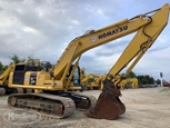 Used Komatsu Excavator in yard for Sale,Used Komatsu Crawler Excavator for Sale,Side of Used Excavator for Sale